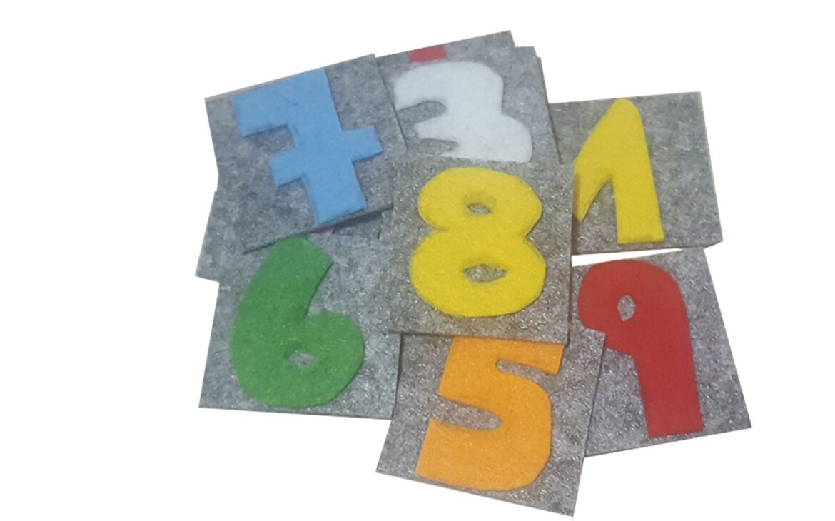 Attività sensoriale Montessori – Giochiamo con i numeri