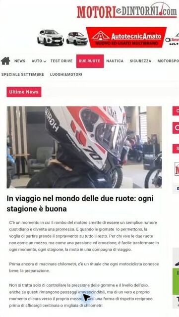 Rassegna stampa dedicata al mondo Yamaha